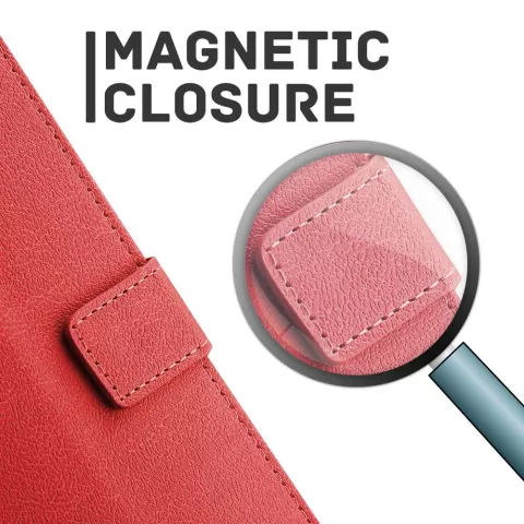 Just in Case Portefeuille en Cuir compatible avec iPhone 11 Pro Case - Cartes Rouges Bills