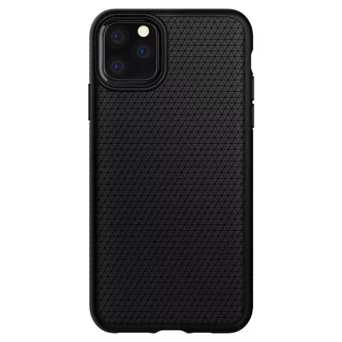 Coque Spigen Liquid Air TPU compatible avec iPhone 11 Pro Max - Triangle Noir