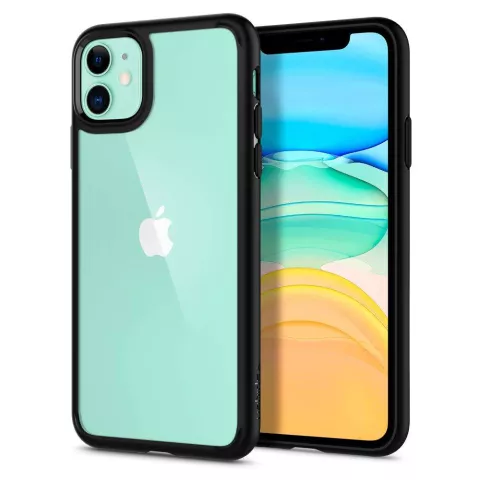 Coque iPhone 11 Spigen Ultra Hybrid TPU Polycarbonate - Noire