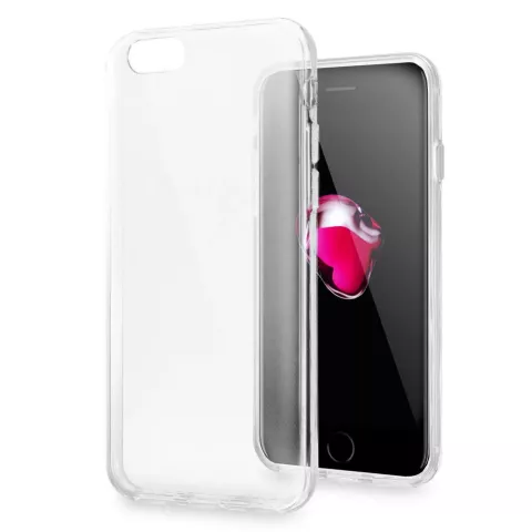 Just in Case Coque de protection flexible compatible avec iPhone 7 8 SE 2020 SE 2022 - Transparente