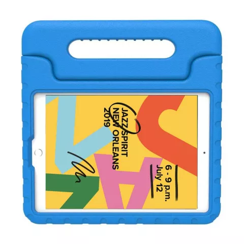 Just in Case Kids Case Ultra EVA compatible avec iPad 10,2 pouces - Bleu adapt&eacute; aux enfants