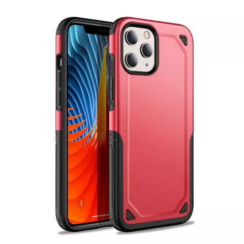 Coque en TPU Pro Armor en et antichoc pour iPhone 12 mini - Rouge