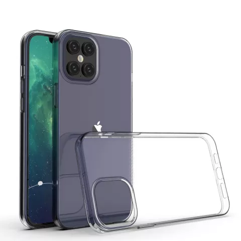 Coque en TPU compatible avec iPhone 12 Pro Max - transparente