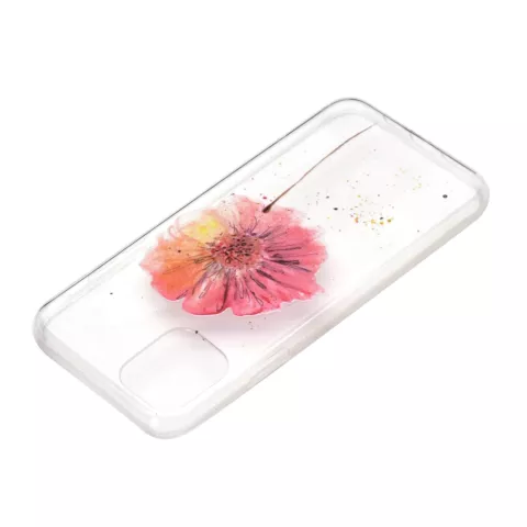 Coque en TPU Flower pour iPhone 12 Pro Max - transparente
