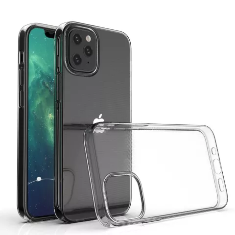 Coque en TPU compatible avec iPhone 12 mini - transparente