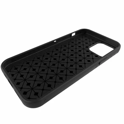 Coque en TPU compatible avec iPhone 12 Pro Max - noire