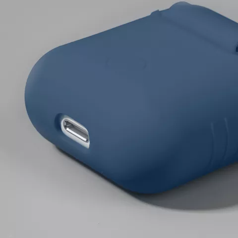 Laut POD Slim Silicone compatible avec AirPods Case - Bleu Protection