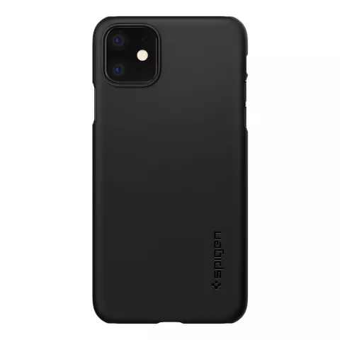 Spigen Thin Fit coque en plastique compatible avec iPhone 11 - noire