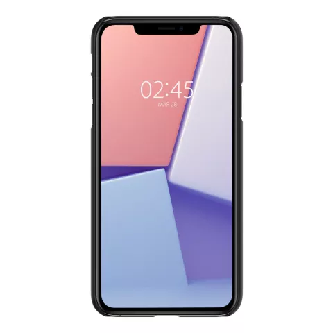Spigen Thin Fit coque en plastique compatible avec iPhone 11 - noire