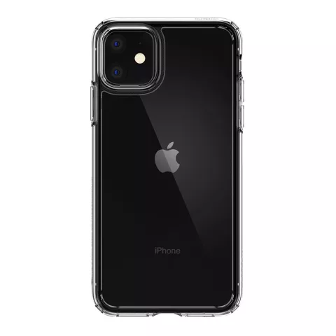 Coque en plastique Spigen Ultra Hybrid compatible avec iPhone 11 - transparente