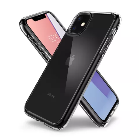 Coque en plastique Spigen Ultra Hybrid compatible avec iPhone 11 - transparente