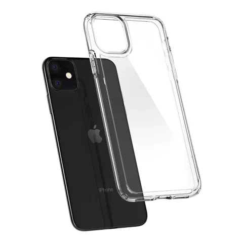 Coque en plastique Spigen Ultra Hybrid compatible avec iPhone 11 - transparente