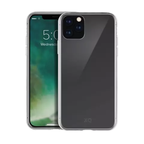 Coque en plastique Xqisit Flex compatible avec iPhone 11 Pro - transparente