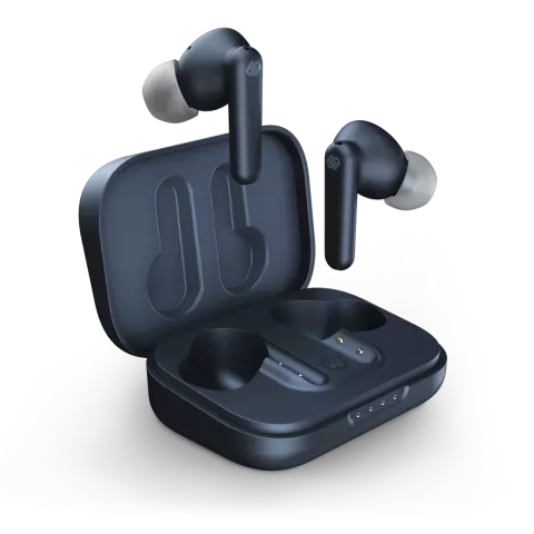 &Eacute;couteurs intra-auriculaires Bluetooth sans fil Urbanista London avec &eacute;tui de chargement - Bleu