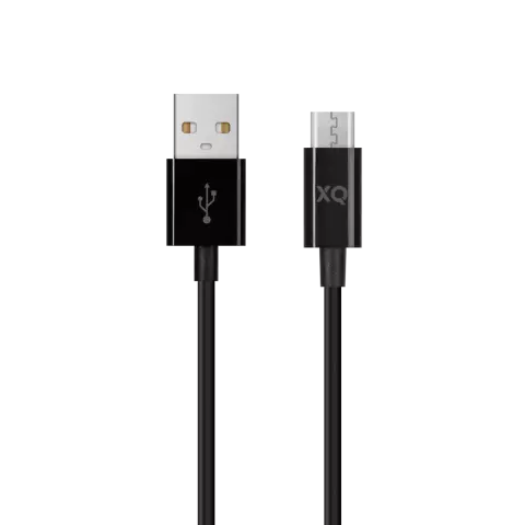 C&acirc;ble de Charge XQISIT Micro-USB vers USB-A - 150 cm Noir