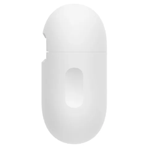 &Eacute;tui en silicone Spigen AirPods Pro - Mousqueton blanc