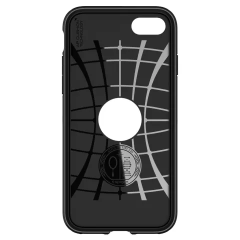 Coque Spigen Rugged Armor Air Cushion Technology compatible avec iPhone 7, 8 et iPhone SE 2020 SE 2022 - noire