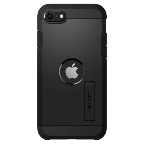 Coque Spigen Tough Armor Air Cushion Technology compatible avec iPhone 7, 8 et iPhone SE 2020 SE 2022 - noire