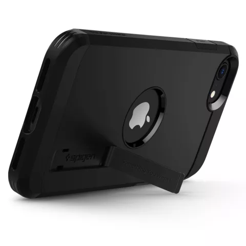 Coque Spigen Tough Armor Air Cushion Technology compatible avec iPhone 7, 8 et iPhone SE 2020 SE 2022 - noire