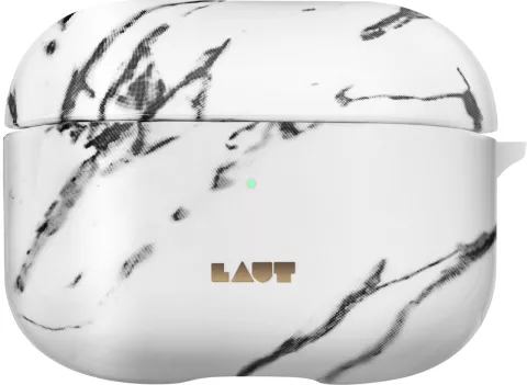 Laut Huex Element Case compatible avec AirPods Pro Marble design - Blanc