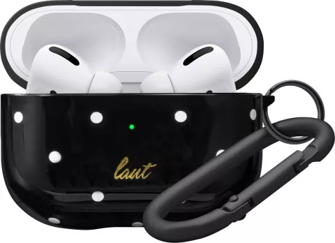 Laut Dotty compatible avec AirPods Pro - Noir avec des points