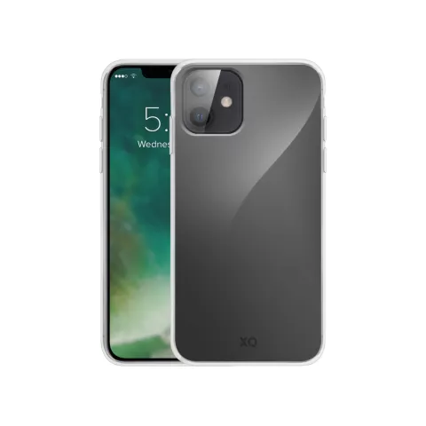 Xqisit Flex case Coque en plastique Anti Bac compatible avec iPhone 12 mini - transparente