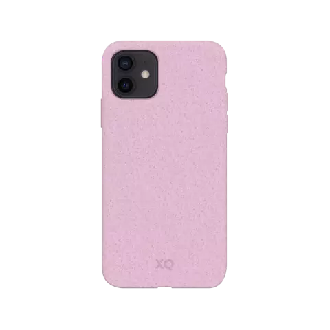 Coque Biod&eacute;gradable et Anti Bact&eacute;rienne Xqisit Eco Flex pour iPhone 12 mini - Rose