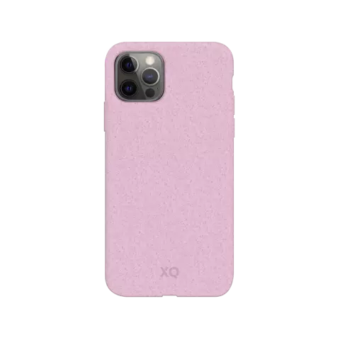 Coque Biod&eacute;gradable et Anti Bact&eacute;rienne Xqisit Eco Flex pour iPhone 12 Pro Max - Rose