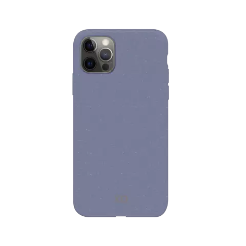 Coque Anti Bact&eacute;rienne D&eacute;gradable Bio Xqisit Eco Flex pour iPhone 12 et iPhone 12 Pro - Bleu