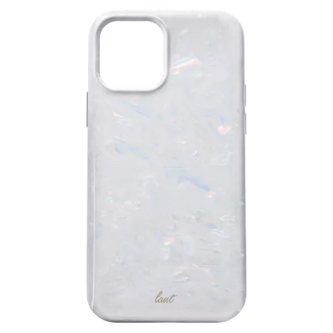 LAUT Coque en plastique Pearl compatible avec iPhone 12 Pro Max - blanc
