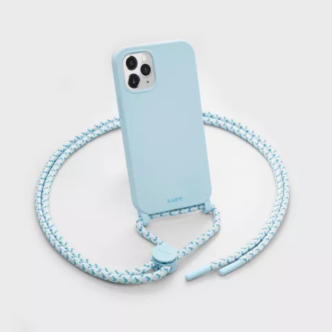 LAUT &Eacute;tui en plastique Pastels compatible avec iPhone 12 mini - bleu