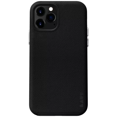 LAUT Shield coque en plastique compatible avec iPhone 12 mini - noir