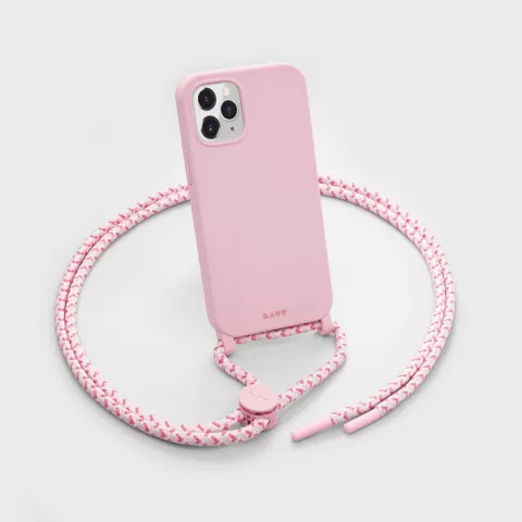 LAUT Coque en plastique Pastels compatible avec iPhone 12 mini - rose
