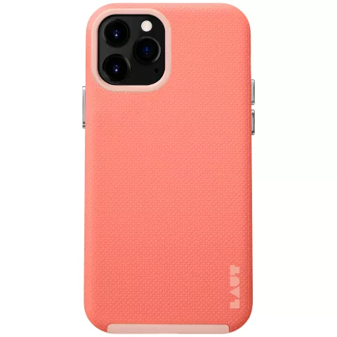 LAUT Shield coque en plastique compatible avec iPhone 12 mini - orange