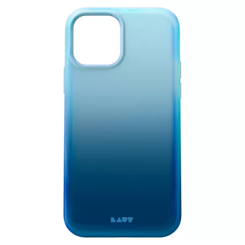 LAUT Huex coque en plastique compatible avec iPhone 12 et iPhone 12 Pro - bleu