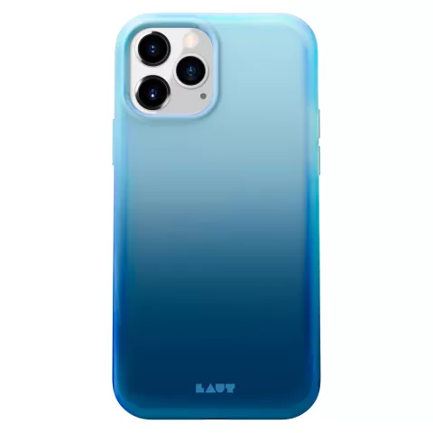LAUT Huex coque en plastique compatible avec iPhone 12 et iPhone 12 Pro - bleu