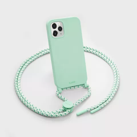 Coque en LAUT Pastels pour iPhone 12 mini - verte