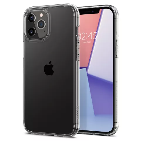 Coque Spigen Ultra Hybrid Air Cushion Technology compatible avec iPhone 12 Pro Max - transparente