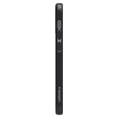 Coque Spigen Liquid Air Air Cushion Technology compatible avec iPhone 12 mini - noir