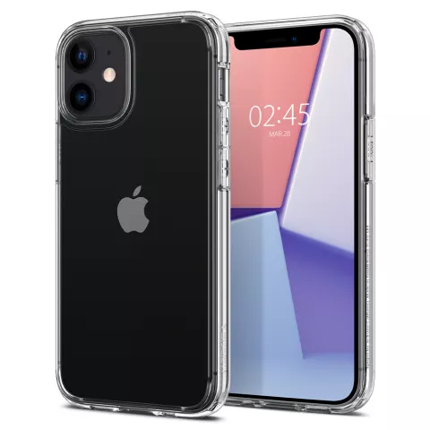 Coque Spigen Ultra Hybrid Air Cushion Technology compatible avec iPhone 12 mini - transparente