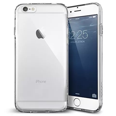Coque transparente en TPU compatible avec iPhone 6 6s