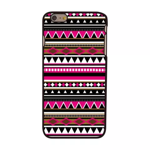Motif indien compatible avec iPhone 6 Plus 6s Plus coque Tribe Tribal style Azt&egrave;que coque rigide