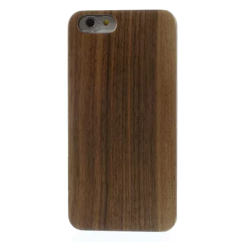 &Eacute;tui en bois de noyer compatible avec iPhone 6 6s Wood Original fait &agrave; la main