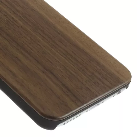 &Eacute;tui en bois de noyer compatible avec iPhone 6 6s Wood Original fait &agrave; la main