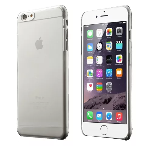 Coque transparente transparente compatible avec iPhone 6 / 6s Coque rigide transparente