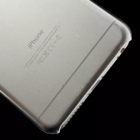 Coque transparente transparente compatible avec iPhone 6 / 6s Coque rigide transparente