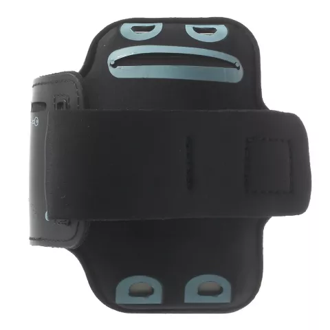 Bracelet de sport compatible avec iPhone 5 5s SE 2016 Bande de course noire Bande de sport