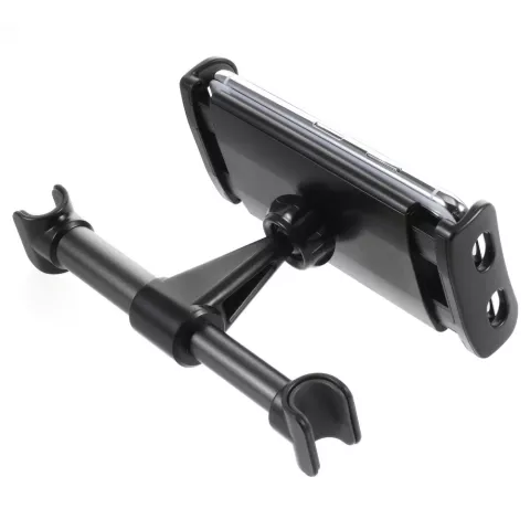 Support De Tablette Support De T&eacute;l&eacute;phone Appui-t&ecirc;te Si&egrave;ge De Voiture Si&egrave;ge Arri&egrave;re 4-11 Pouces compatible avec iPhone Et iPad - Noir