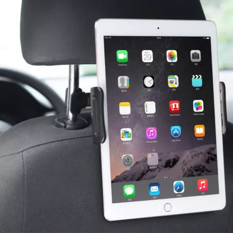 Support De Tablette Support De T&eacute;l&eacute;phone Appui-t&ecirc;te Si&egrave;ge De Voiture Si&egrave;ge Arri&egrave;re 4-11 Pouces compatible avec iPhone Et iPad - Noir