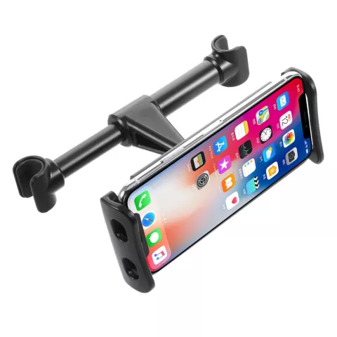 Support De Tablette Support De T&eacute;l&eacute;phone Appui-t&ecirc;te Si&egrave;ge De Voiture Si&egrave;ge Arri&egrave;re 4-11 Pouces compatible avec iPhone Et iPad - Noir